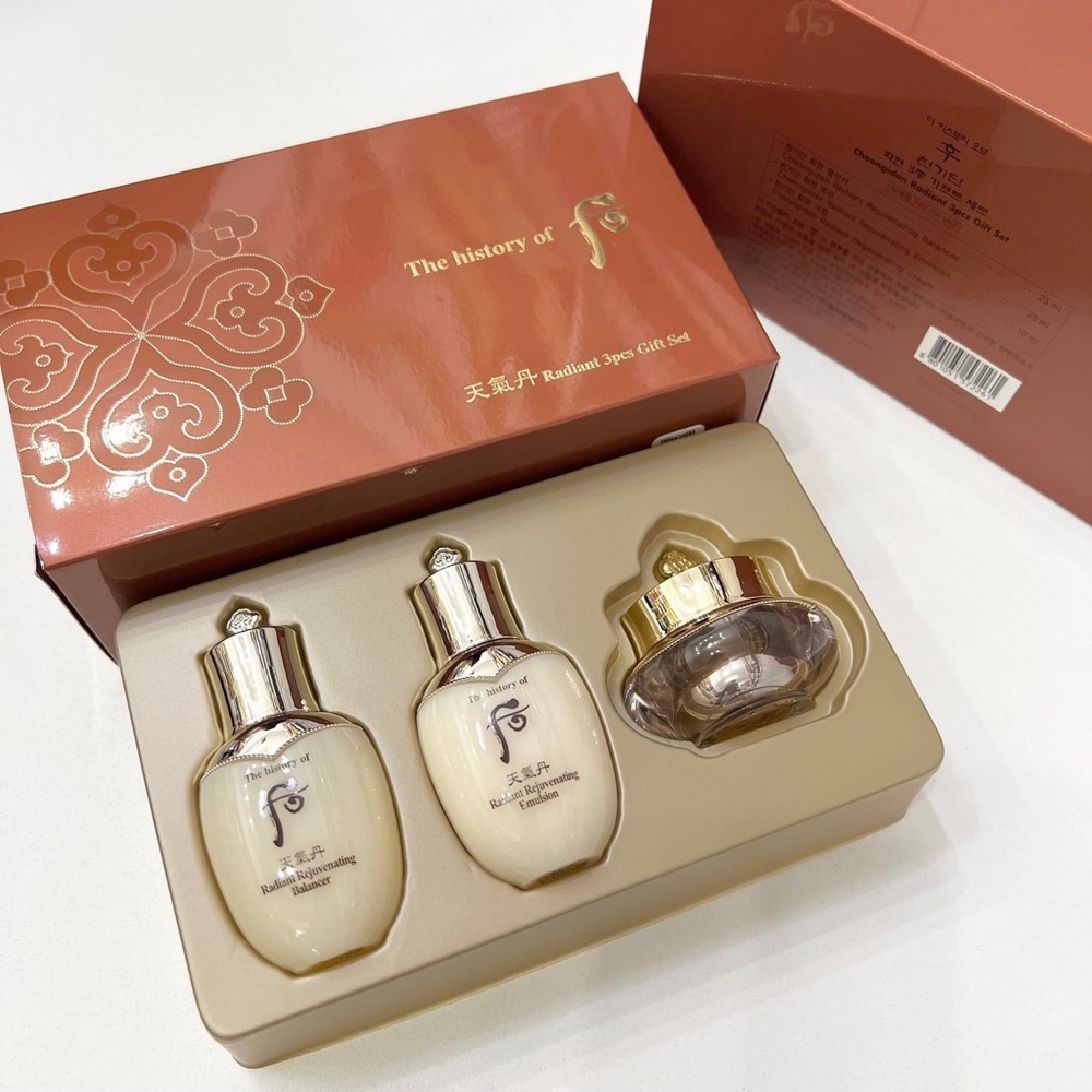The history of Whoo Cheongidan Radiant Gift Set (3pcs x 1Box) Newist Version